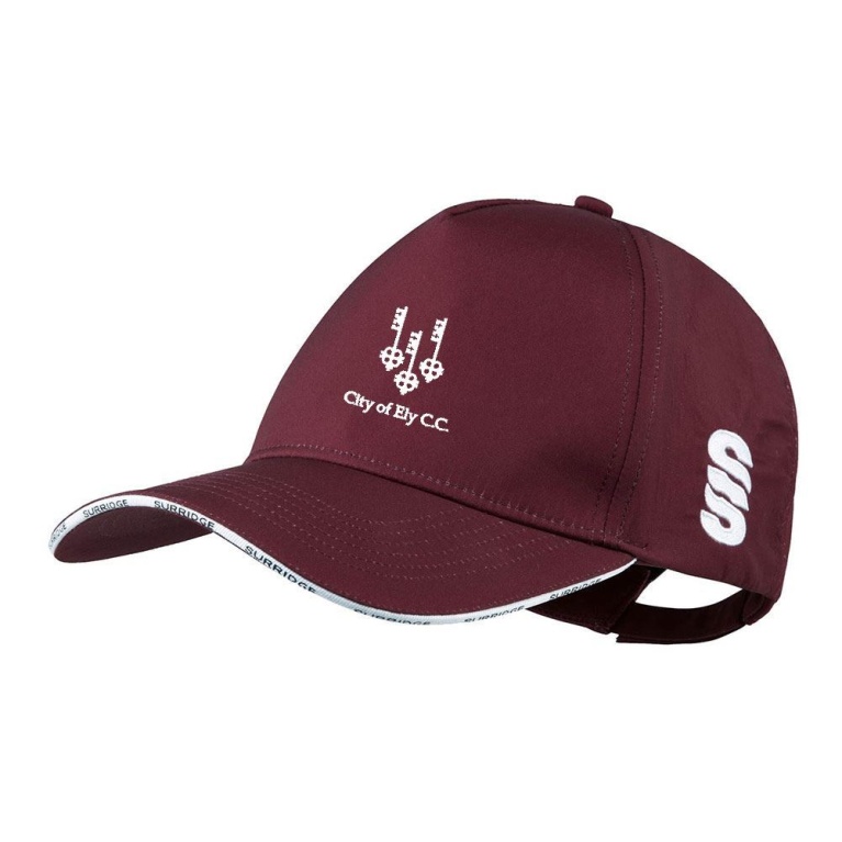 City of Ely CC - Playing Baseball Cap - Maroon